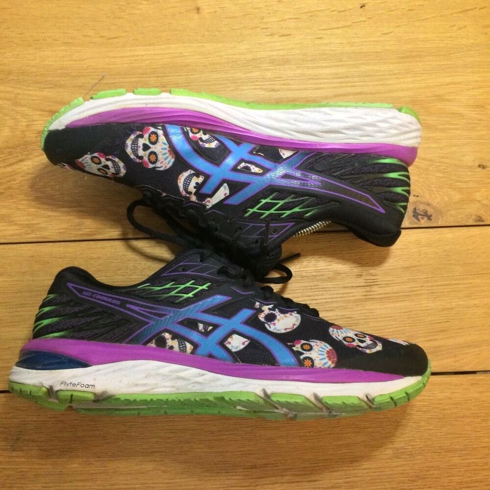 ASICS GEL-Cumulus 21 "Day of the Dead" running shoe 7.5 - Picture 4 of 8